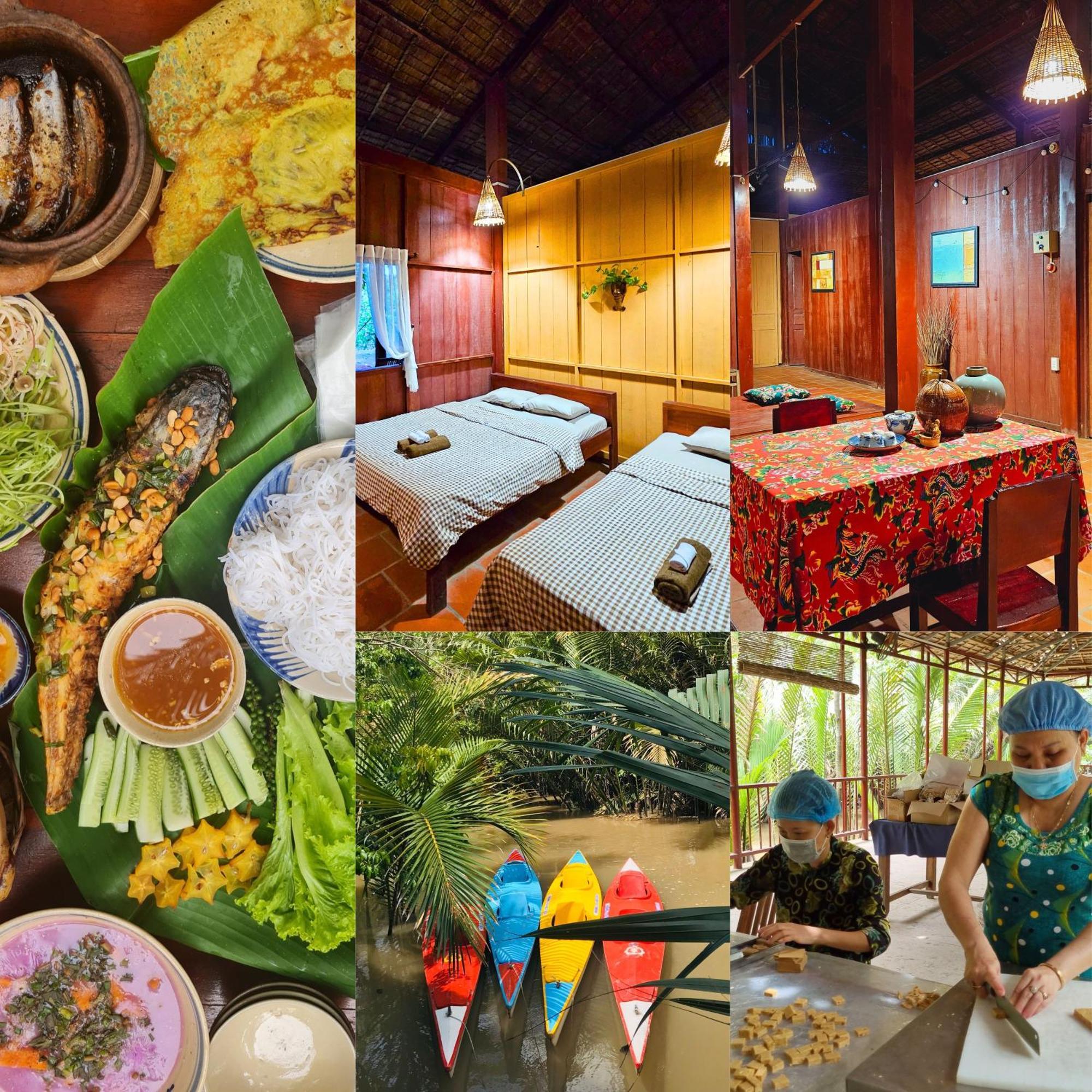 Ba Danh Homestay & Kitchen - Ben Tre Mekong Екстер'єр фото