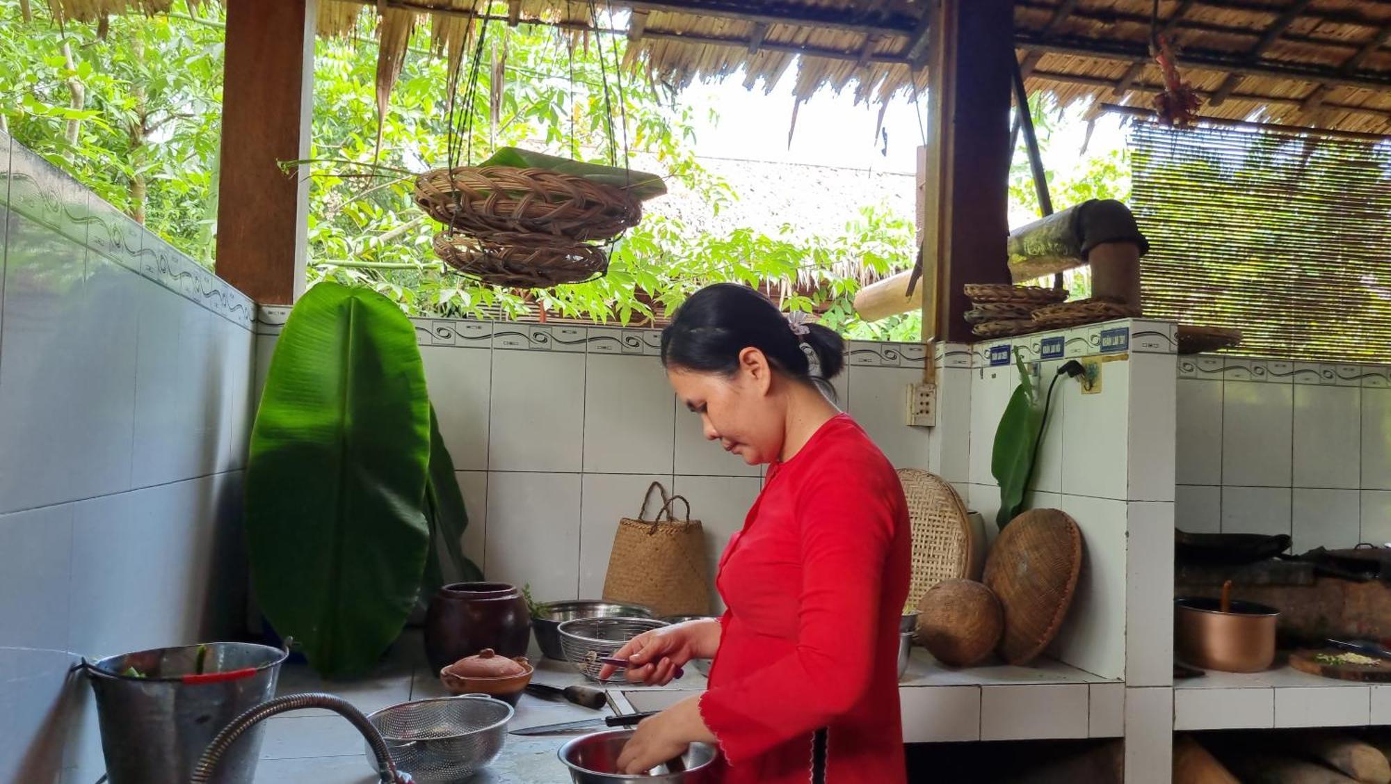 Ba Danh Homestay & Kitchen - Ben Tre Mekong Екстер'єр фото