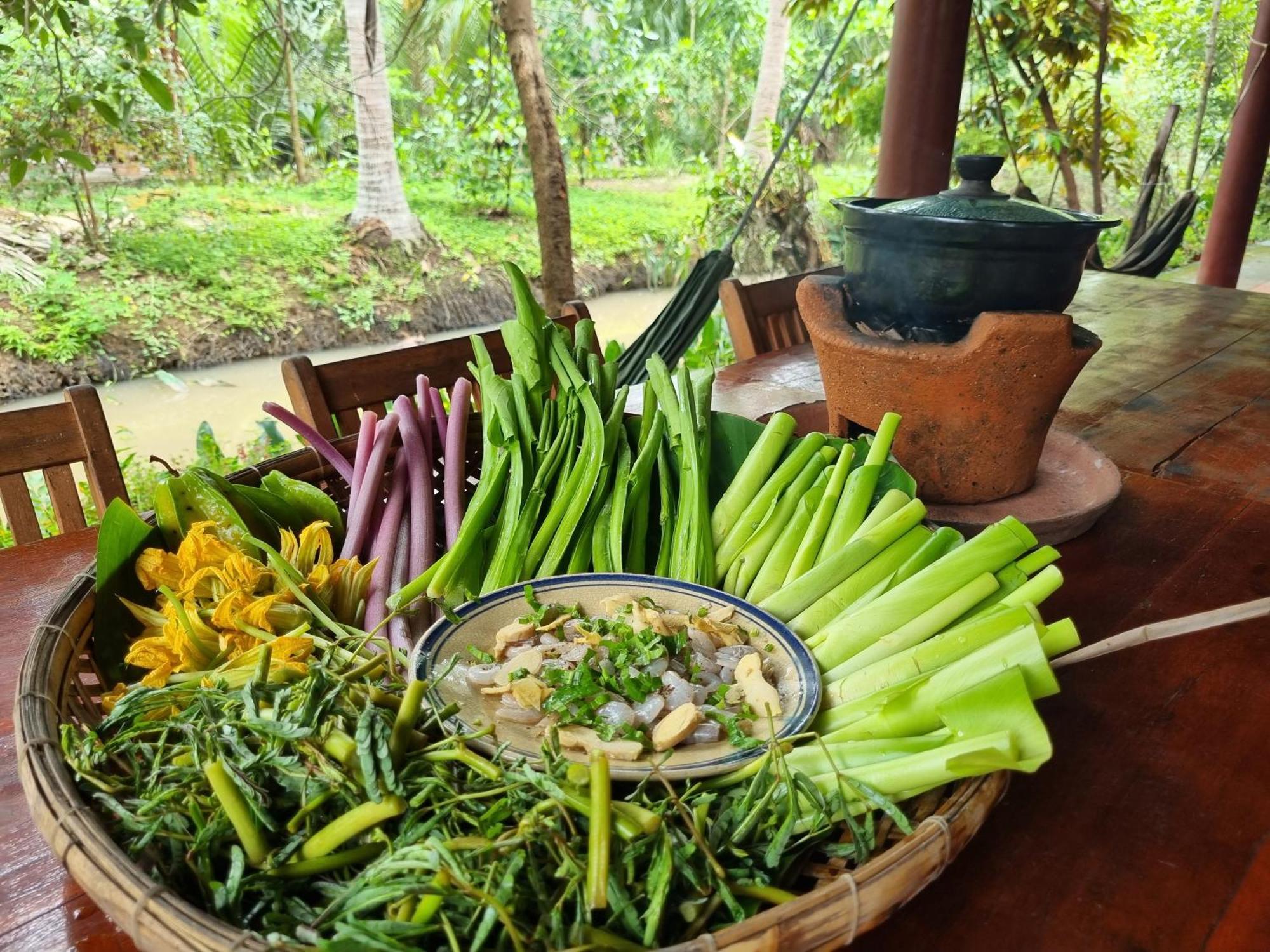 Ba Danh Homestay & Kitchen - Ben Tre Mekong Екстер'єр фото